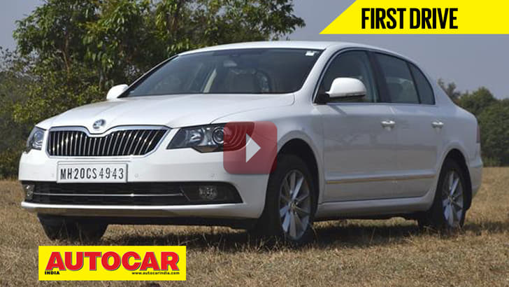 Skoda Superb facelift video review